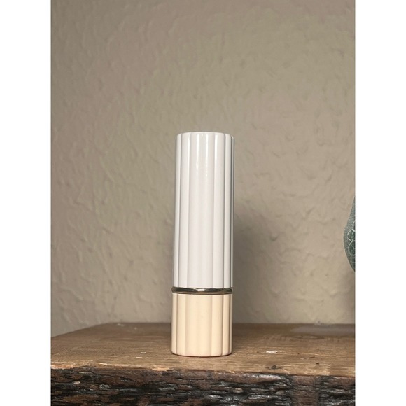 RARE Estee Lauder All-Day Lipstick ROSEWOOD Ribbed Tube Full Size…Tip Crushed - Picture 2 of 3